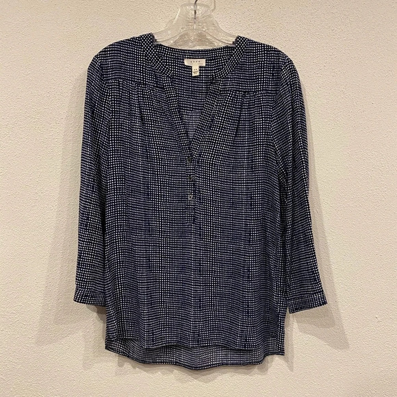 Soft Joie Polka Dot Popover Size XS EUC - Picture 2 of 4